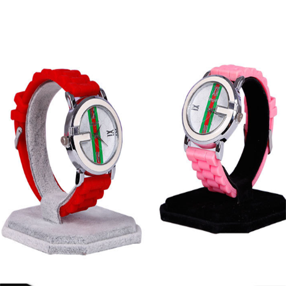 Jewelry And Watches Exhibition - C-Shaped Watch Display Elegant Jewelry Display