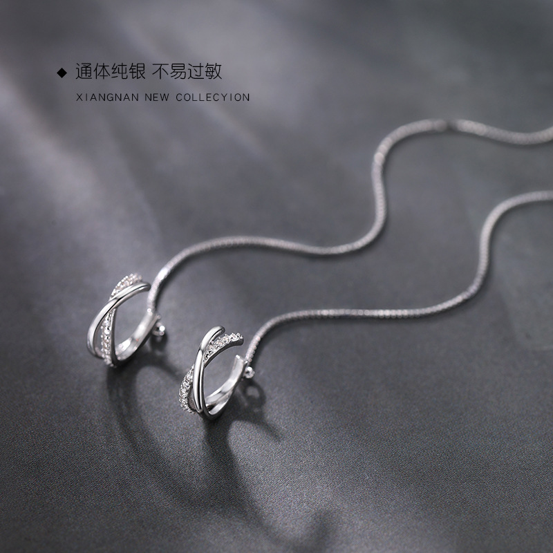 Real 925 Sterling Silver Doubl – Ear Cuff No Piercing Bewertung und Preis