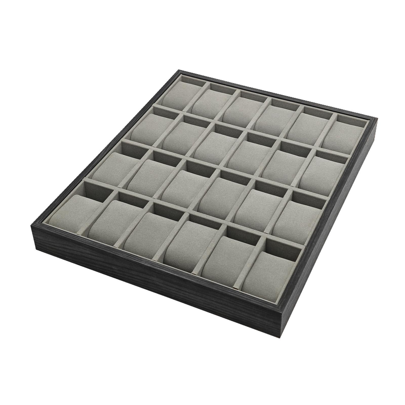 24 Slot Wooden Watch Storage T – Jewelry And Watches Exhibition Bewertung und Preis
