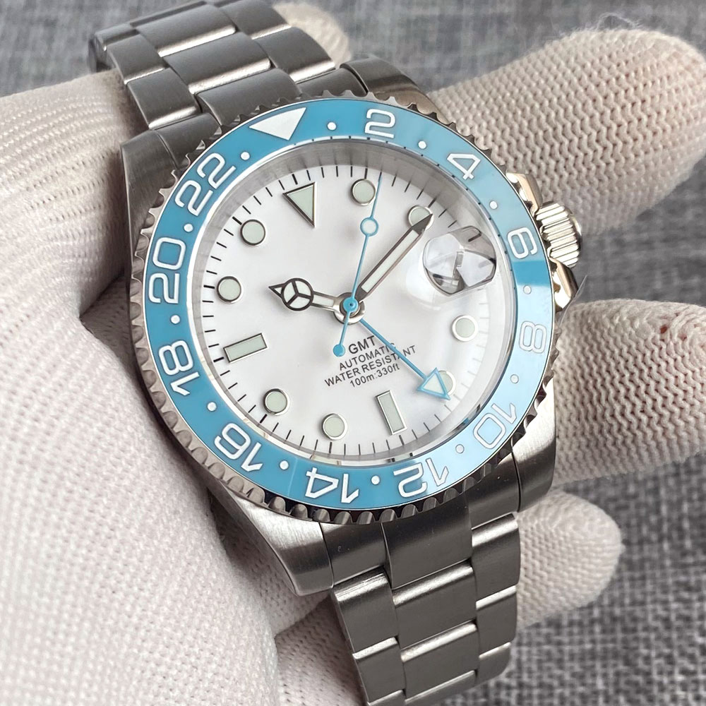 Customized 40mm Ice Blue Dial  – Jewelry Watches & Accessories Bewertung und Preis
