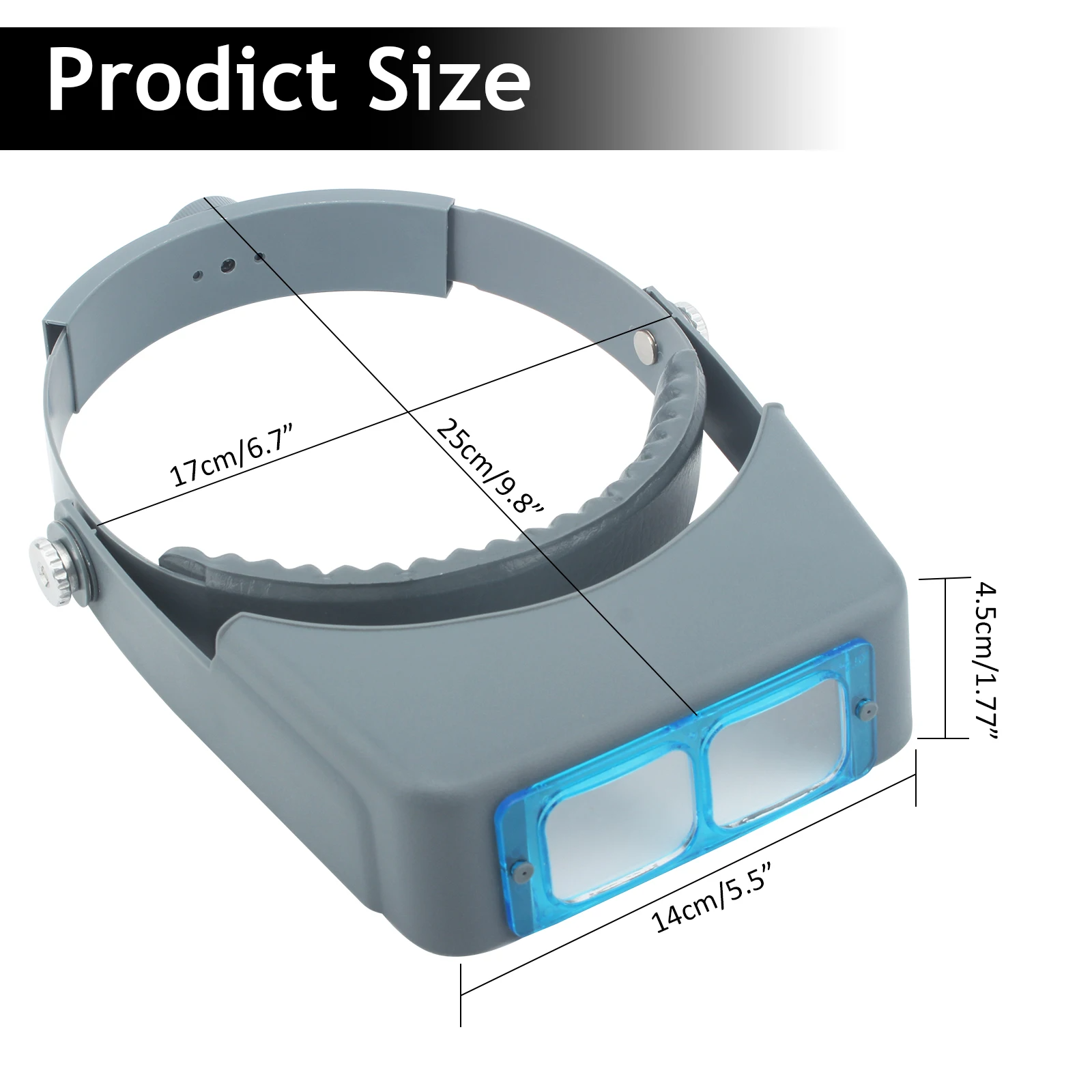 Head-Mounted Double Lens Magni – Jewelry Watches Repair Bewertung und Preis