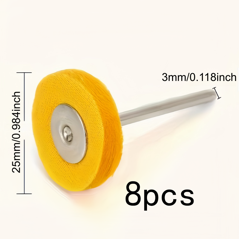 8Pcs 3mm Yellow Polishing Clot – Jewelry Watches & Accessories Bewertung und Preis