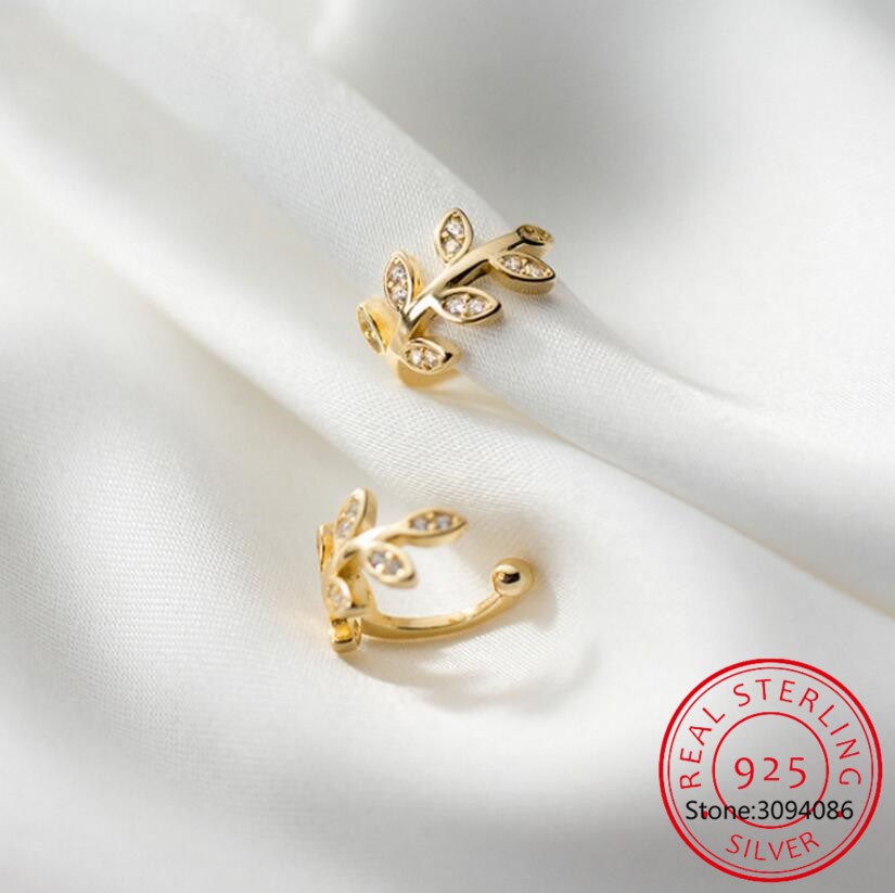 925 Sterling Silver Ear Cuff F – Ear Cuff No Piercing Bewertung und Preis