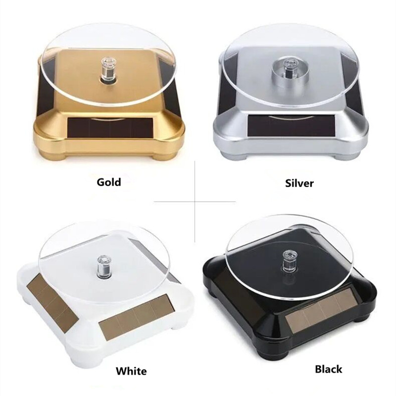 360 Degree Turntable Solar Rot – Jewelry And Watches Exhibition Bewertung und Preis