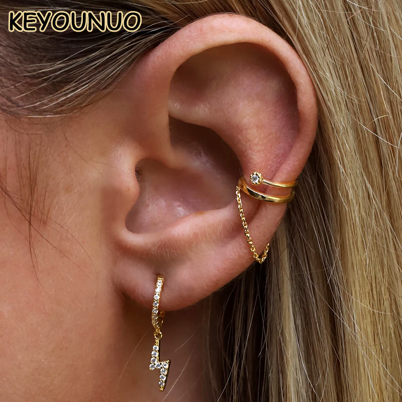 KEYOUNUO Gold Filled Silver Co – Ear Cuff No Piercing Bewertung und Preis