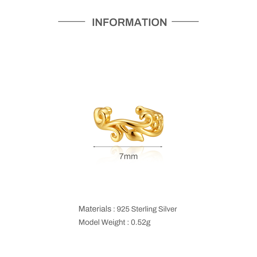 Aide 925 Sterling Silver Gold  – Ear Cuff No Piercing Bewertung und Preis