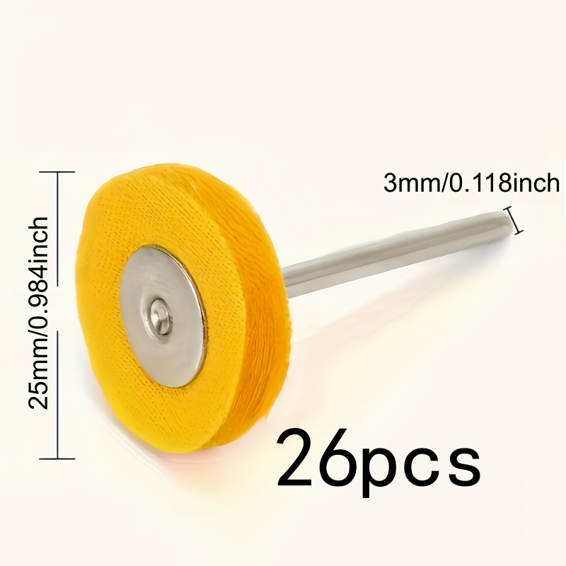 26Pcs 3mm Yellow Polishing Clo – Jewelry Watches & Accessories Bewertung und Preis