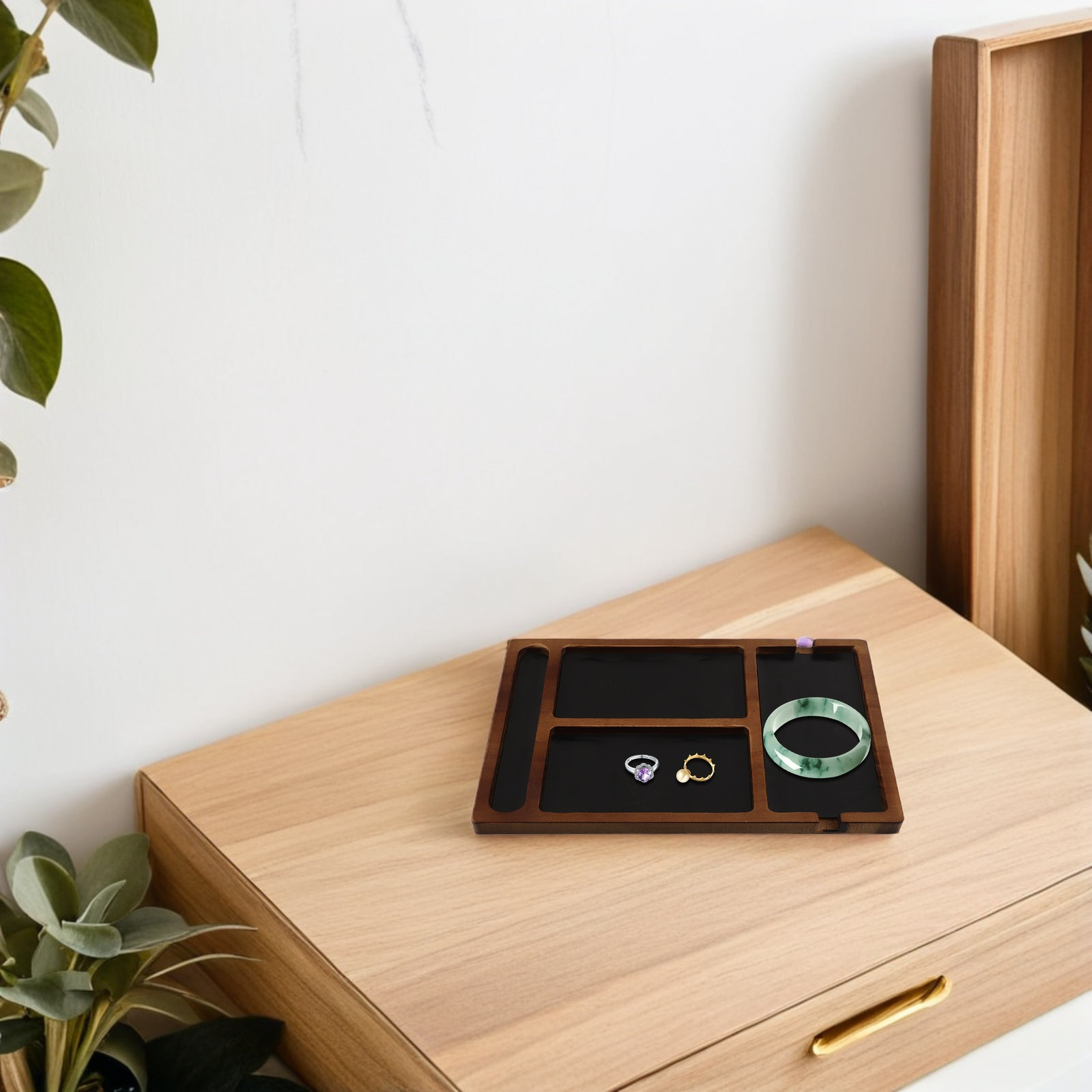 Multi-Compartment Solid Wood J – Jewelry Watches & Accessories Bewertung und Preis