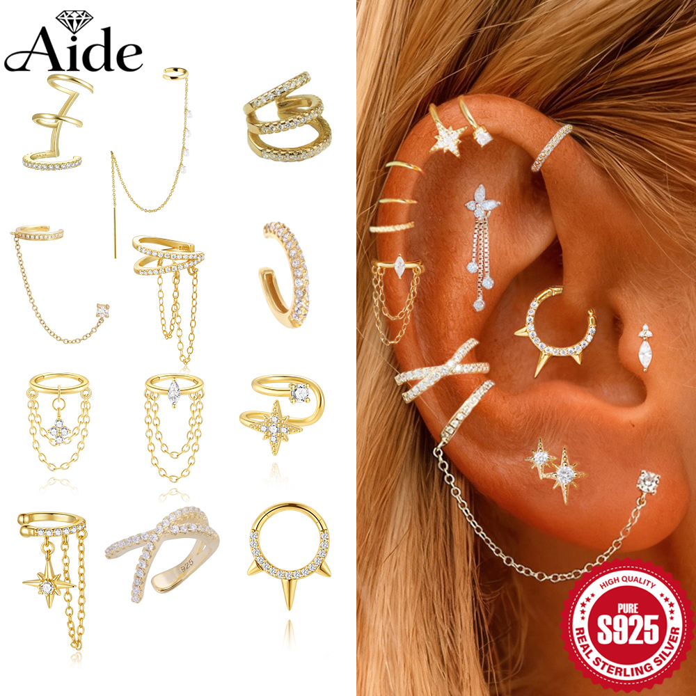 Aide 1PC 925 Sterling Silver S – Ear Cuff No Piercing Bewertung und Preis