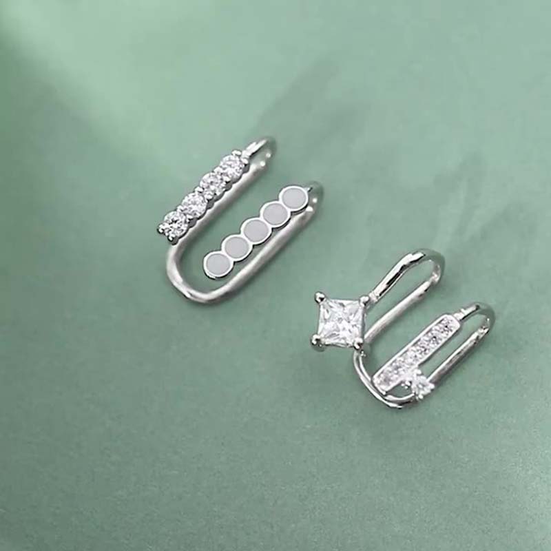 925 Sterling Silver Asymmetric – Ear Cuff No Piercing Bewertung und Preis
