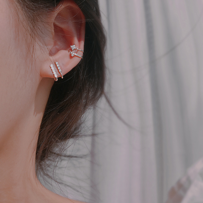 925 Sterling Silver Asymmetric – Ear Cuff No Piercing Bewertung und Preis