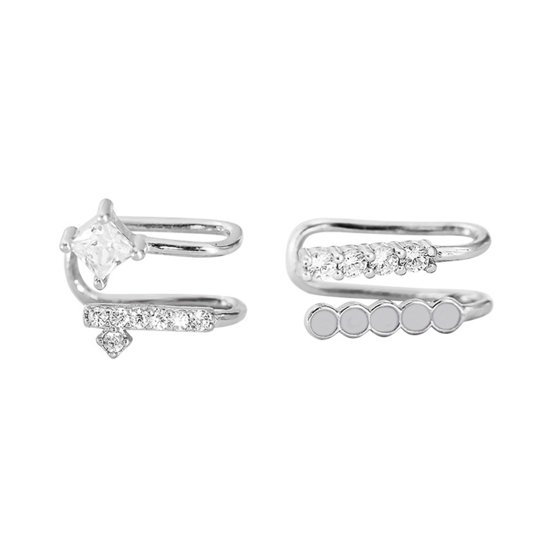 925 Sterling Silver Asymmetric – Ear Cuff No Piercing Bewertung und Preis