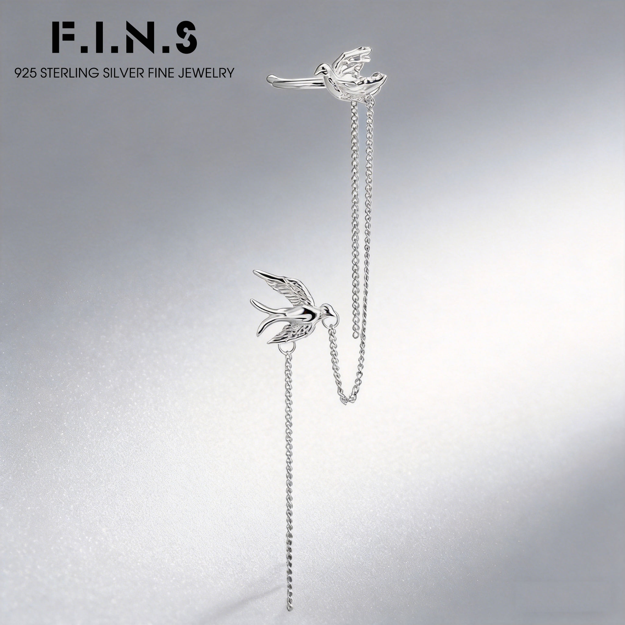 F.I.N.S Bird-Shaped S925 Sterl – Ear Cuff No Piercing Bewertung und Preis