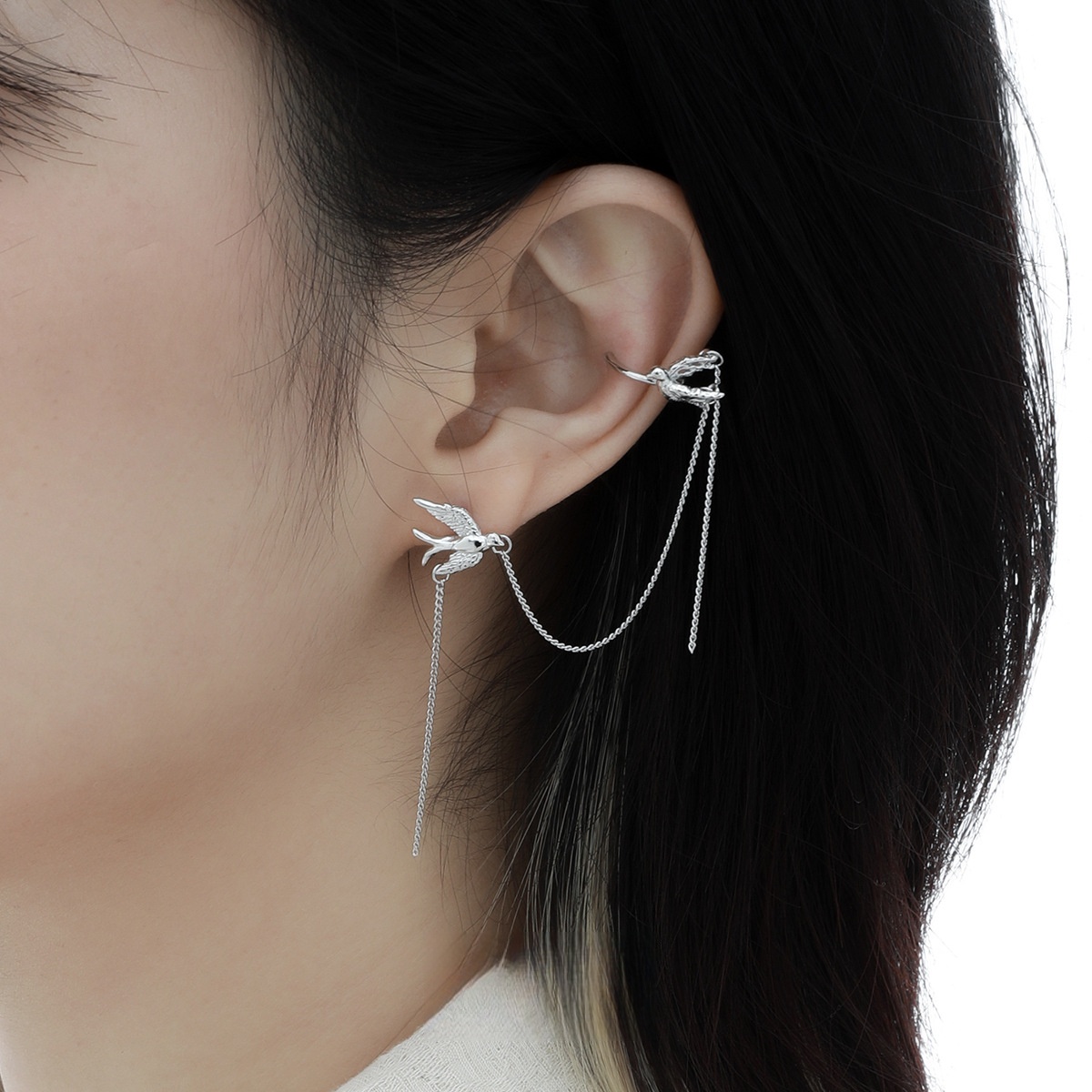 F.I.N.S Bird-Shaped S925 Sterl – Ear Cuff No Piercing Bewertung und Preis