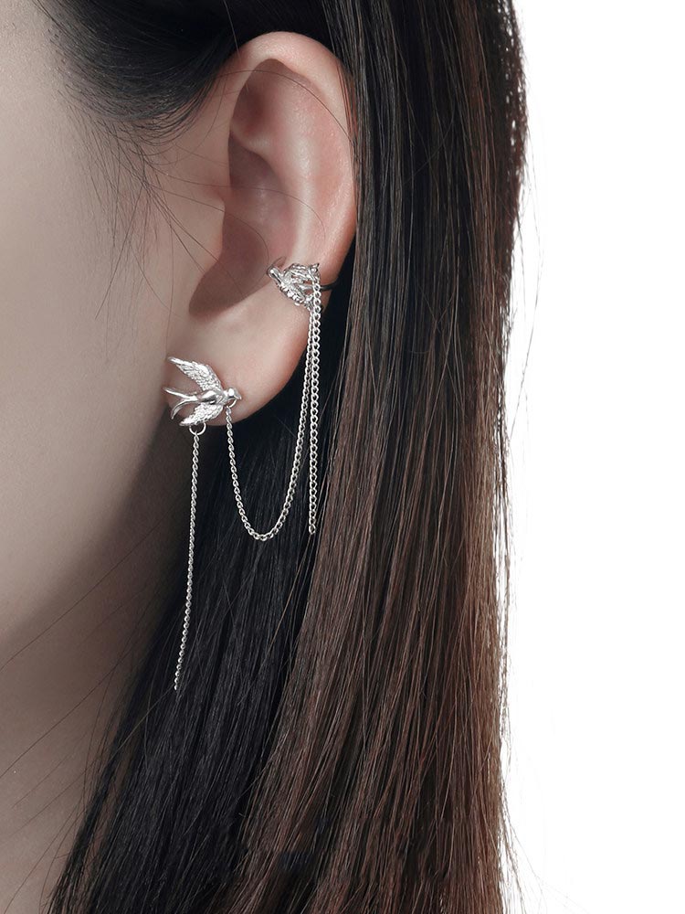 F.I.N.S Bird-Shaped S925 Sterl – Ear Cuff No Piercing Bewertung und Preis