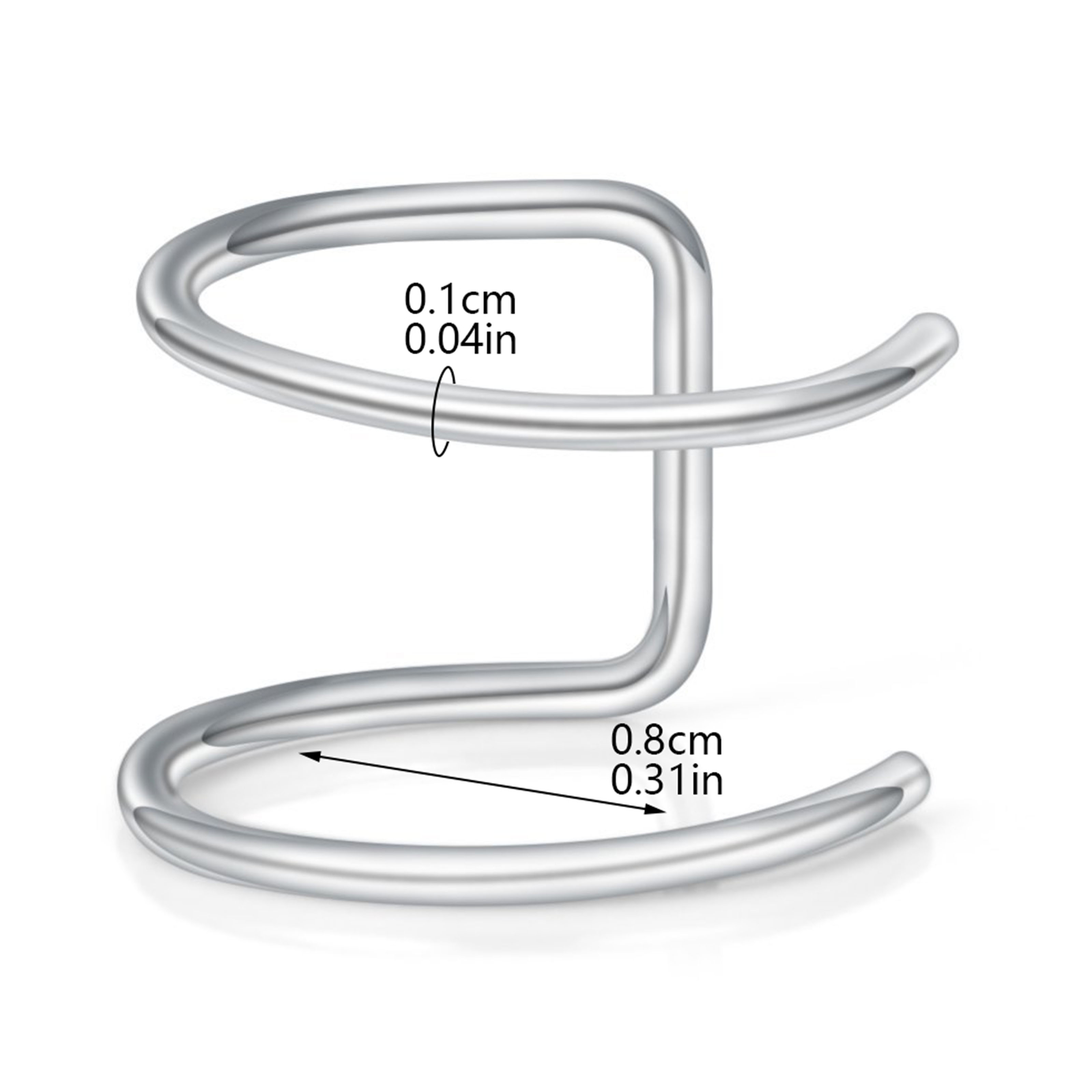 2pcs New No-Piercing Ear Cuffs – Ear Cuff No Piercing Bewertung und Preis