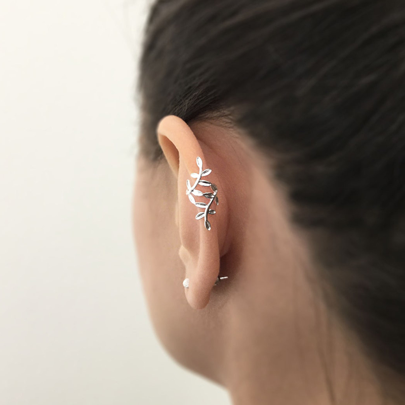 1PC Plated 24K Gold Vintage Cr – Ear Cuff No Piercing Bewertung und Preis