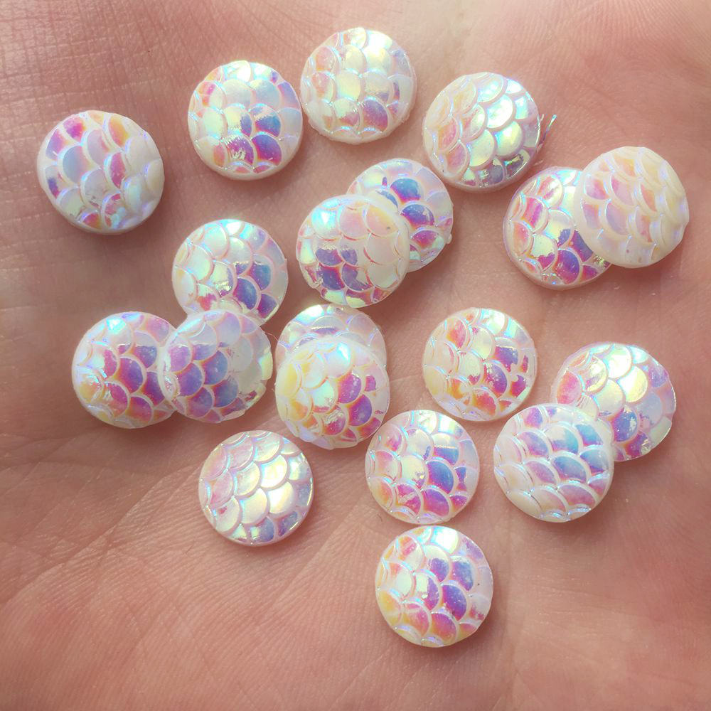 Shiny 100Pcs AB Resin 10mm Rou – Paradise Jewelry & Watches Dolphin Mall Bewertung und Preis